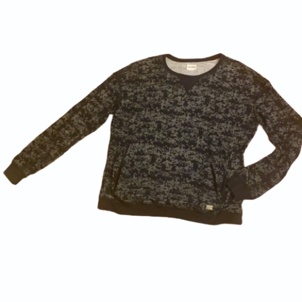 Diesel Black & Gray Sweater